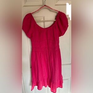 Cinched waist summer dress
